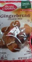 Mängden socker i Betty Crocker Gingerbread Cookie Mix