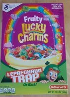 Mängden socker i Fruity Lucky Charms