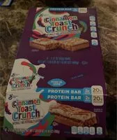 Mängden socker i Cinnamon toast crunch protein bars
