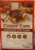 Mängden socker i Cookie cups chocolate chip fudge