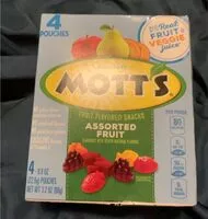 Mängden socker i Mott’s