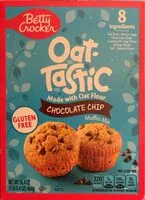 Mängden socker i Oat Tastic Chocolate Chip Muffins