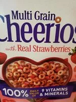Mängden socker i Multi Grain Cheerios with Real Strawberries