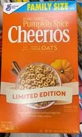 Mängden socker i Pumpkin spice cheerios