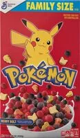 Mängden socker i Pokemon Berry Bolt Cereal