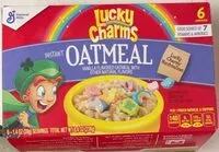 Mängden socker i Lucky Charms Instant Oatmeal