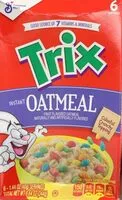 Mängden socker i Trix Instant Oatmeal