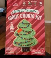 Mängden socker i Giant cookie kit