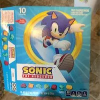 Mängden socker i Sonic the hedgehog fruit snacks
