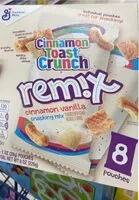 Mängden socker i Cinnamon toast crunch remix