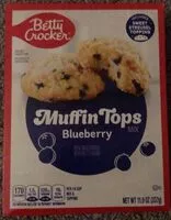 Mängden socker i Blueberry muffin tops