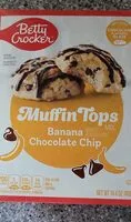 Mängden socker i Muffin tops banana choc chip
