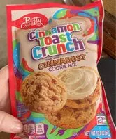 Mängden socker i Cinnamon toast crunch cookie mix