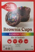 Mängden socker i Rainbow Fudge Brownie Cups