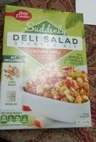 Mängden socker i Betty crocker suddenly deli salad starter kit caramel apple