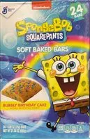 Mängden socker i Spongebob Squarepants Sofe Baked Bars