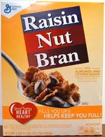 Mängden socker i Raisin Nut Bran Cereal