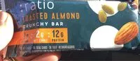 Mängden socker i Toasted almond