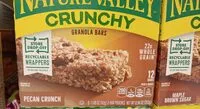 Mängden socker i Nature Valley 100% Natural Pecan Crunch Crunchy Granola Bars