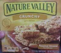 Mängden socker i Crunchy Granola Bars Crunchy Roasted Almond