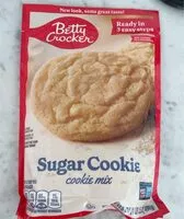 Mängden socker i Sugar cookie cookie mix