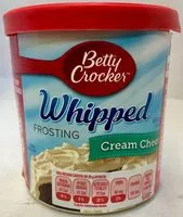 Mängden socker i Betty Crocker Whipped Cream Cheese Frosting