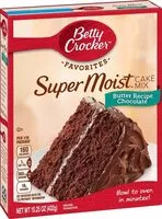 Mängden socker i Baking mix