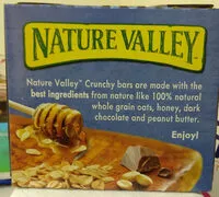 Mängden socker i Crunchy granola bar variety