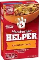Mängden socker i Rice & crunchy taco sauce mix
