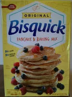 Mängden socker i Bisquick Original Pancake and Baking Mix