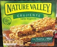 Mängden socker i Barras de granola con avena y miel