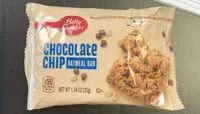 Mängden socker i Betty Crocker Chocolate Chip Oatmeal Bar