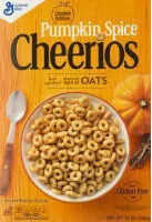 Mängden socker i Pumpkin spice cheerios limited edition cereal