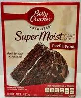 Mängden socker i Harina para preparar pastel sabor a chocolate