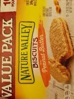 Mängden socker i Honey biscuits with peanut butter filling