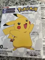 Mängden socker i Betty Crocker Pokemon Fruit Snacks 10ct