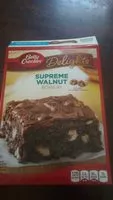 Mängden socker i Supreme Walnut Brownie Mix
