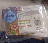 Mängden socker i Plain naan
