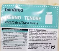 Mängden socker i Queso tierno-tendre
