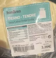 Mängden socker i Queso de mezcla tierno