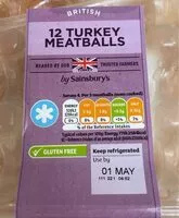 Mängden socker i Turkey meatballs