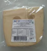 Mängden socker i Queso maasdam tierno