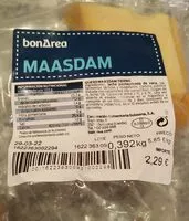 Mängden socker i MAASDAM