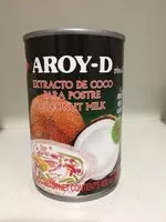 Mängden socker i Aroy-D, Coconut Milk