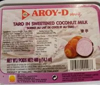 Mängden socker i Sorbet au lait de coco et au taro