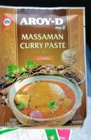 Mängden socker i Massaman curry paste