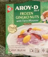 Mängden socker i Frozen gingko nuts with taro mousse