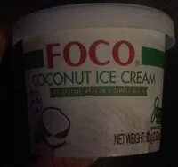 Mängden socker i Coconut ice cream