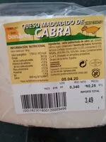 Mängden socker i Queso madurado de cabra