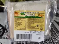 Mängden socker i Formatge de cabra